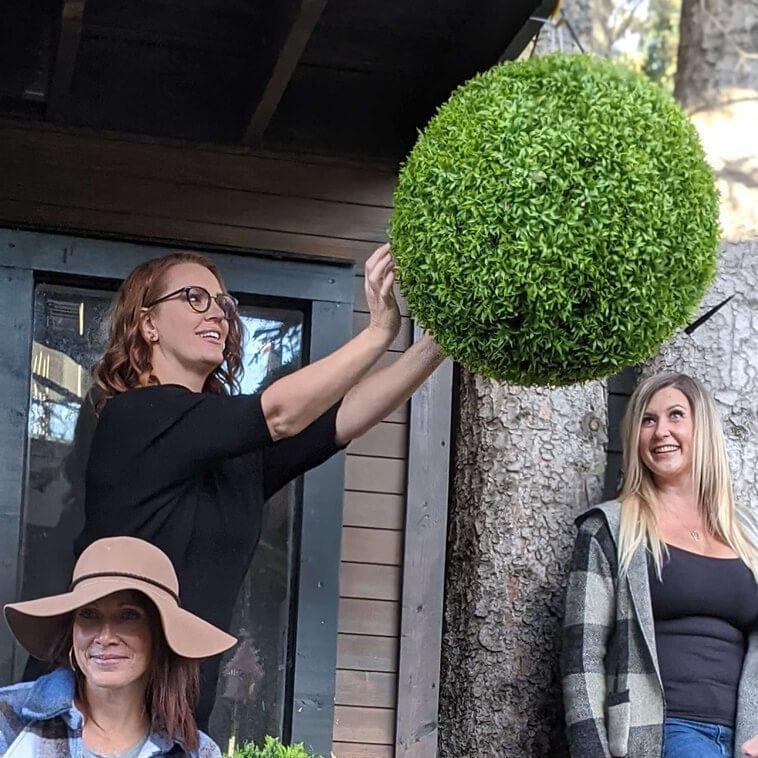 365 Curb Appeal Topiary ball 23" XL Better Than a Boxwood Topiary Ball