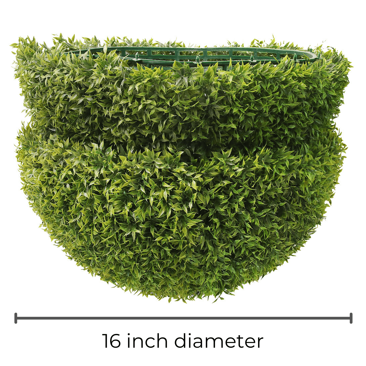 365 Curb Appeal Topiary ball 16" size large - Set of 2 Large Better Than A Boxwood Topiary Balls